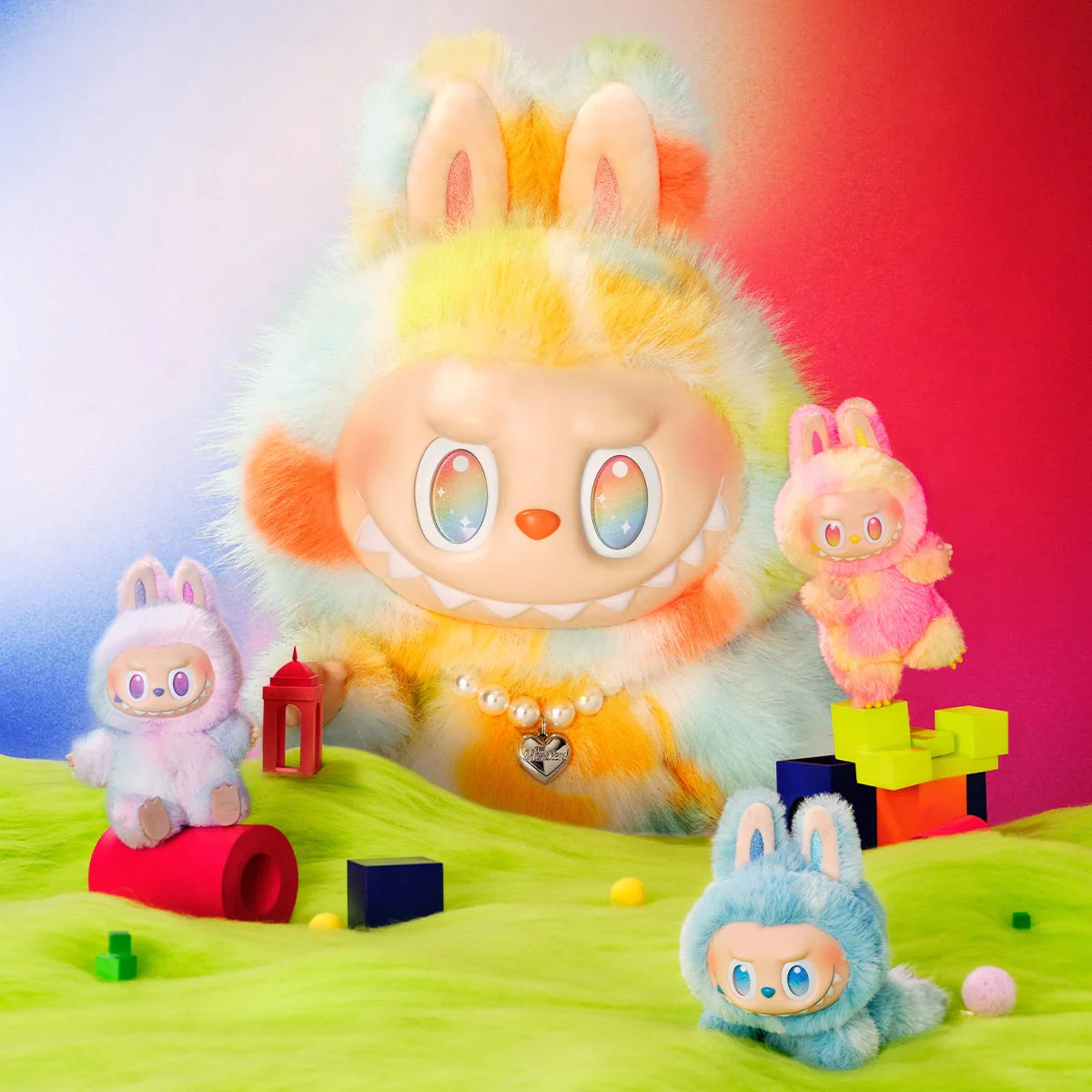 POP MART THE MONSTERS Labubu Big into Energy Series-ROCK THE UNIVERSE Vinyl Plush Doll