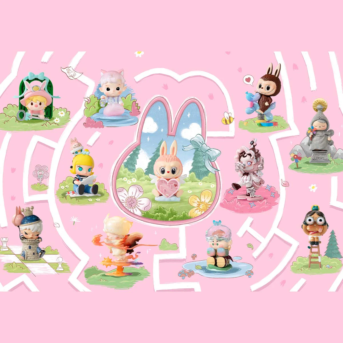 POP MART Finding MOKOKO Series Figures 1 Blind Box