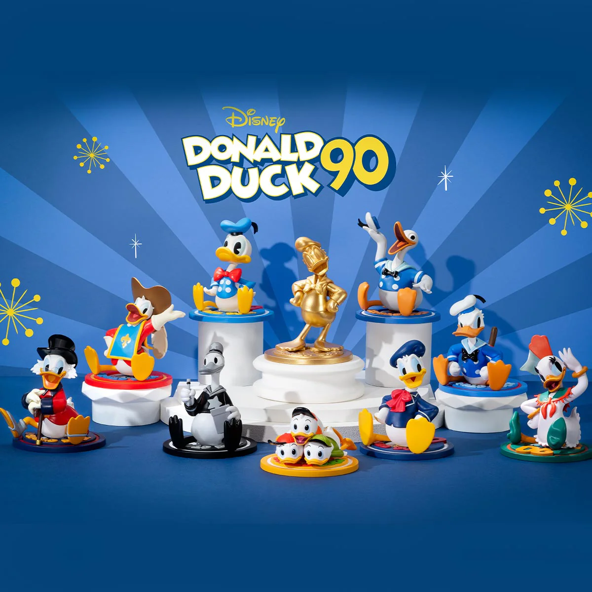 POP MART Disney Donald Duck 90th Anniversary Series Figures 1 Blind Box