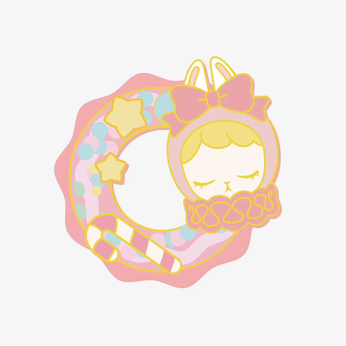 POP MART Bunny Christmas Series-Badge 1 Blind Box