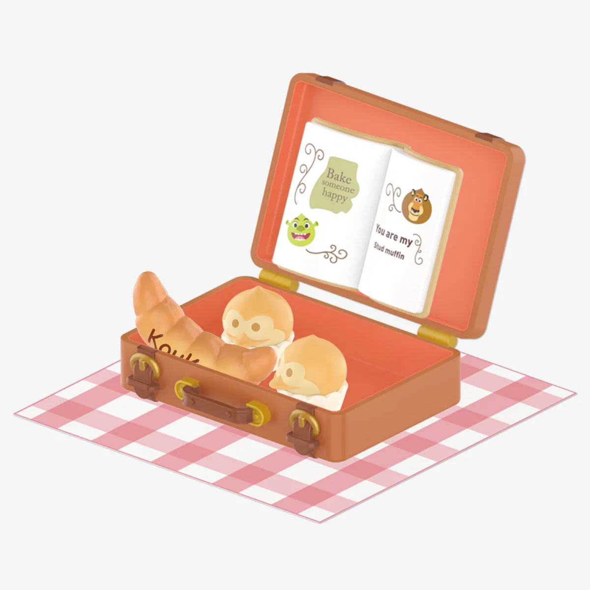 POP MART DreamWorks KouKou Leisurely Afternoon Tea Series Prop 1 Blind Box
