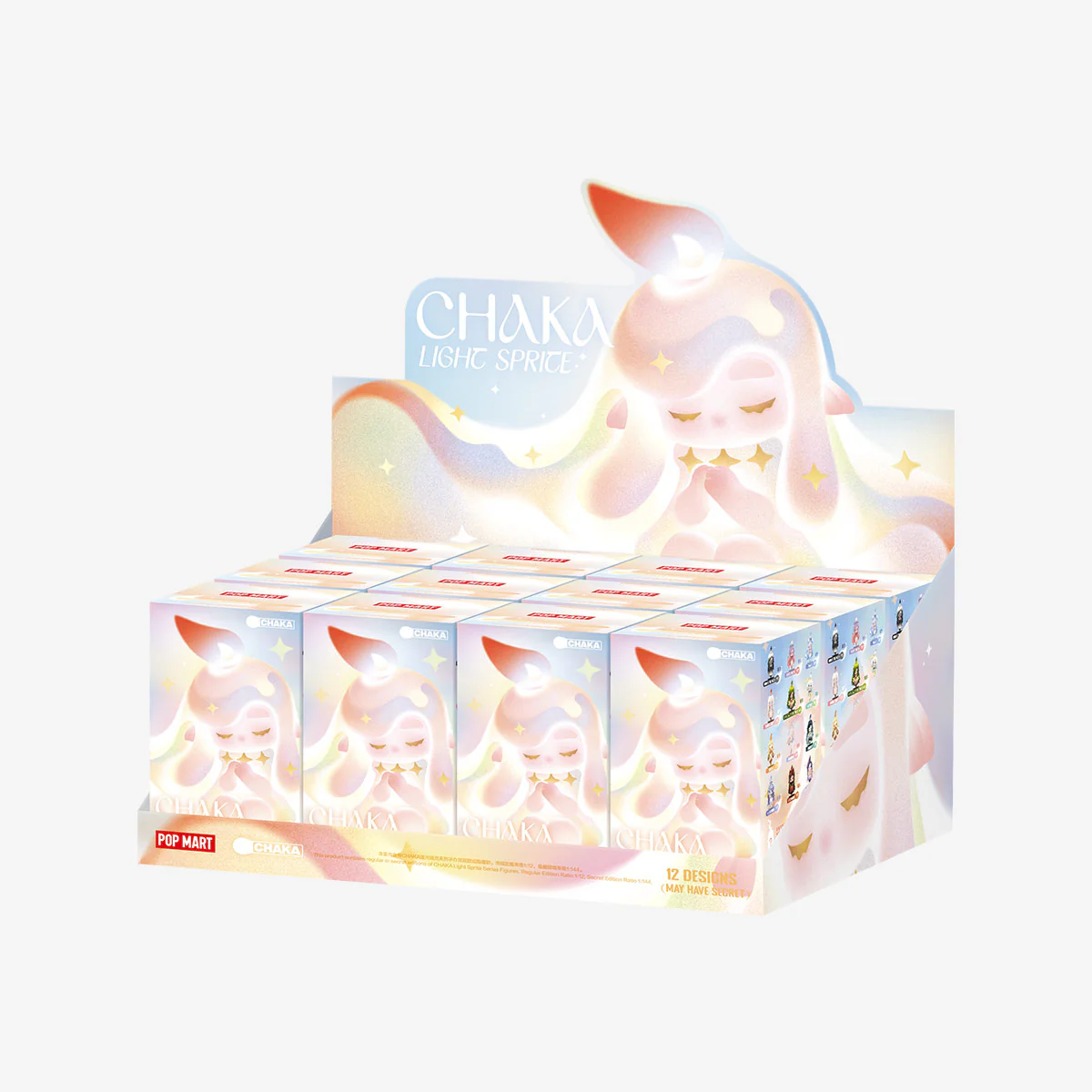 POP MART CHAKA Light Sprite Series Figures 1 Blind Box