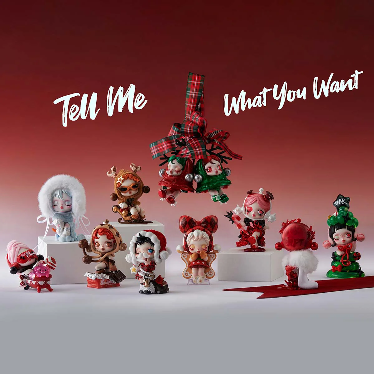 POP MART SKULLPANDA Tell Me What You Want Series Figures 1 Blind Box