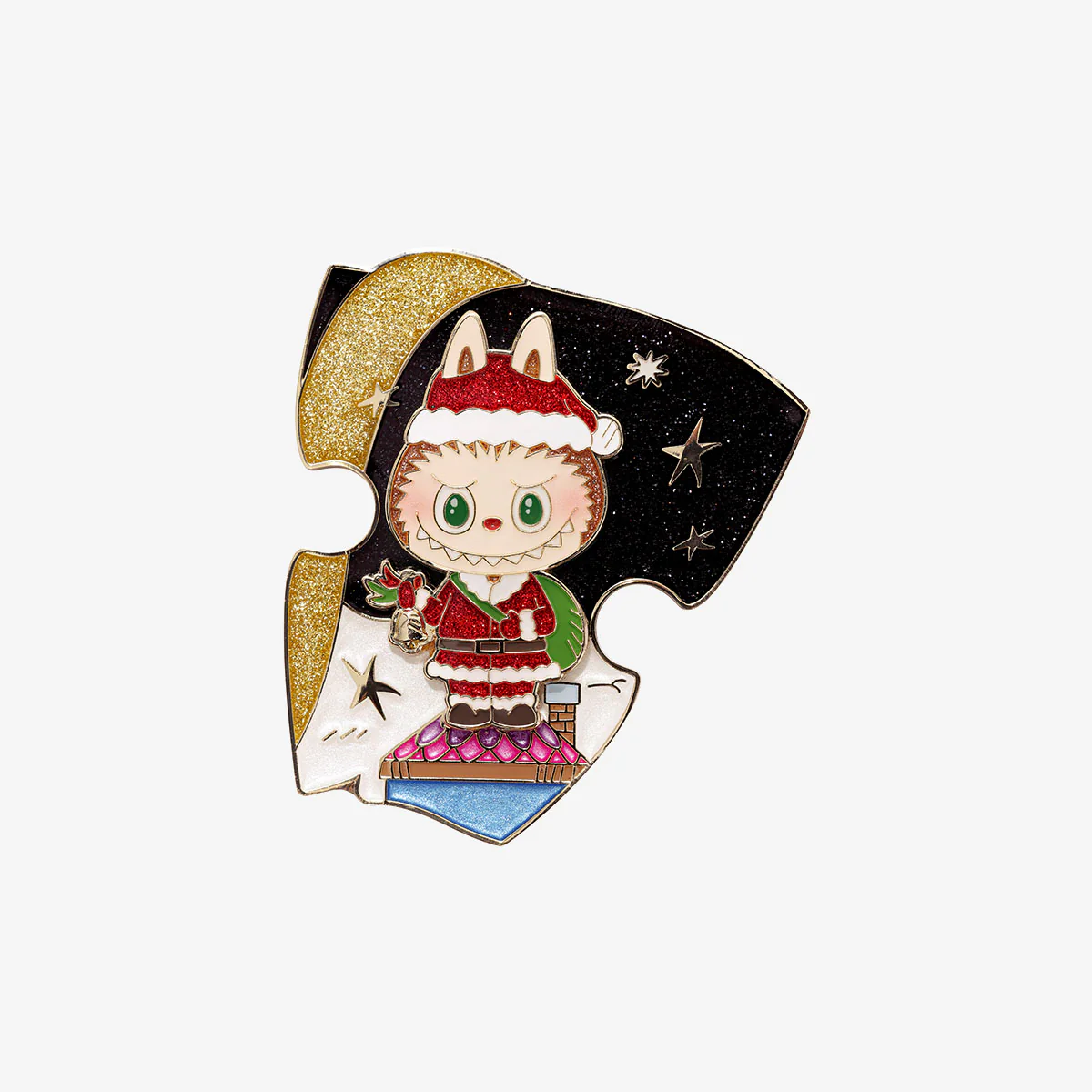 POP MART THE MONSTERS Let's Christmas Series-Fridge Magnet  1 Blind Box