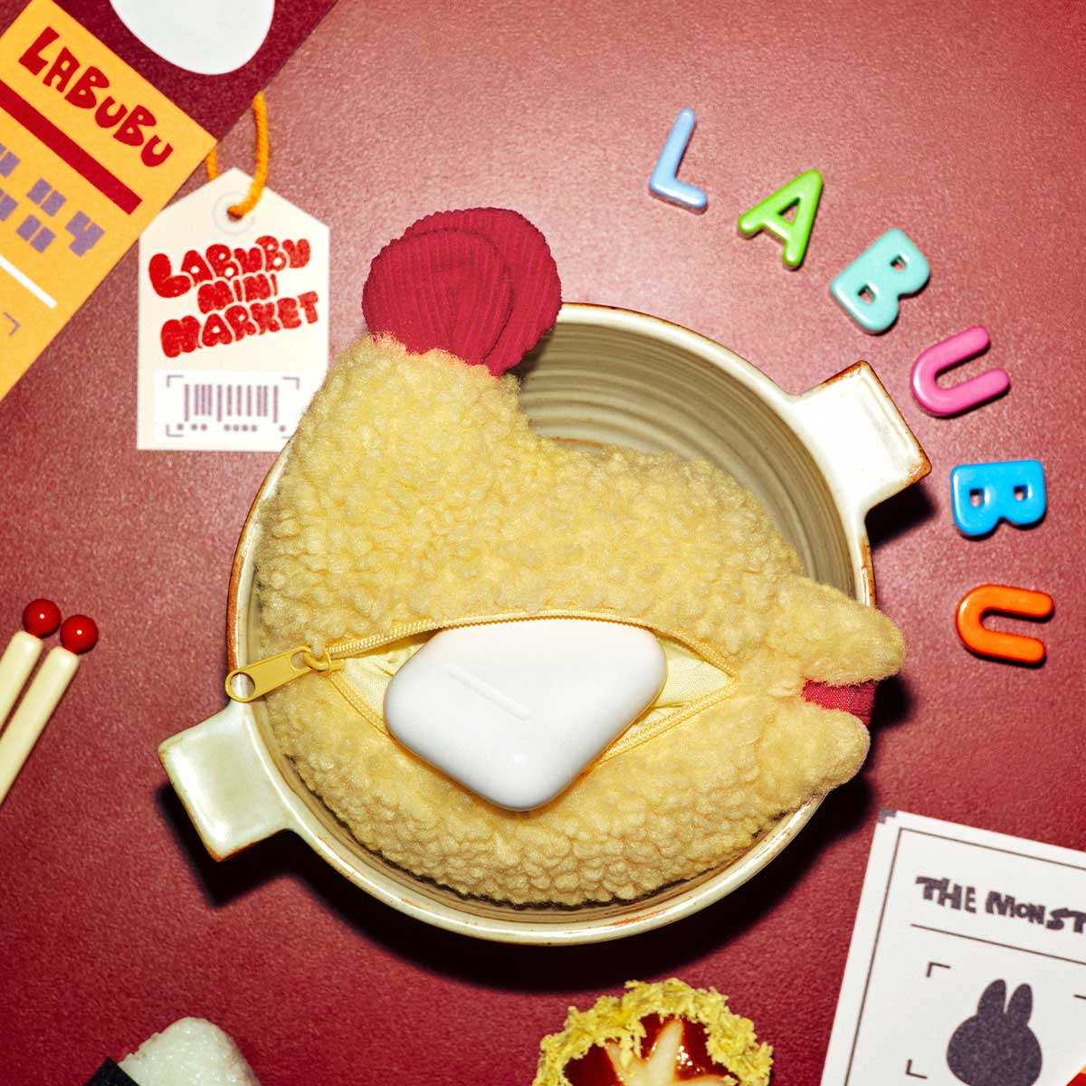 POP MART THE MONSTERS Labubu Wacky Mart Series-Earphone Case