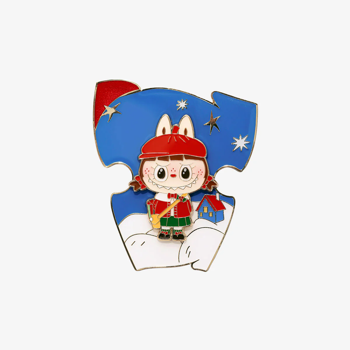 POP MART THE MONSTERS Let's Christmas Series-Fridge Magnet  1 Blind Box