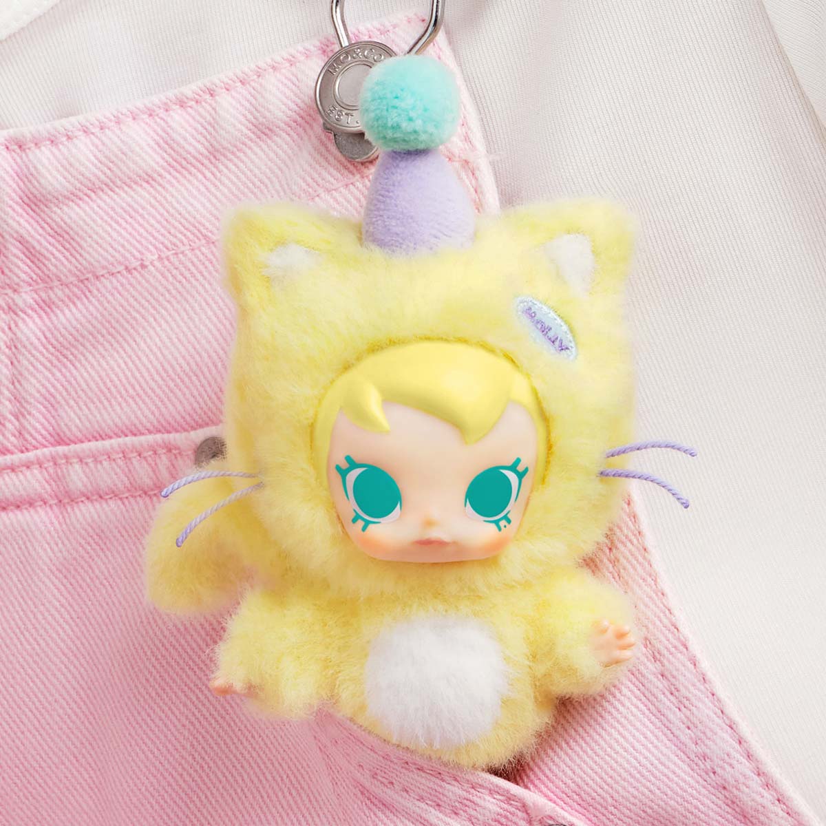 POP MART Baby Molly Pocket Friends Series-Vinyl Plush Pendant 1 Blind Box