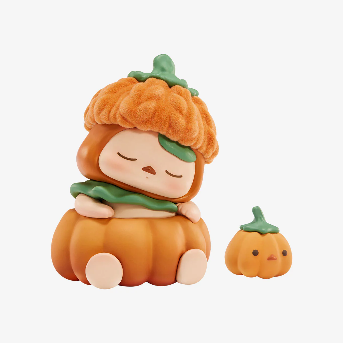 POP MART PUCKY Pumpkin Baby Figure