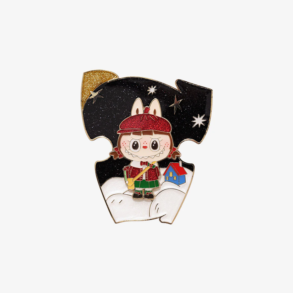 POP MART THE MONSTERS Let's Christmas Series-Fridge Magnet  1 Blind Box