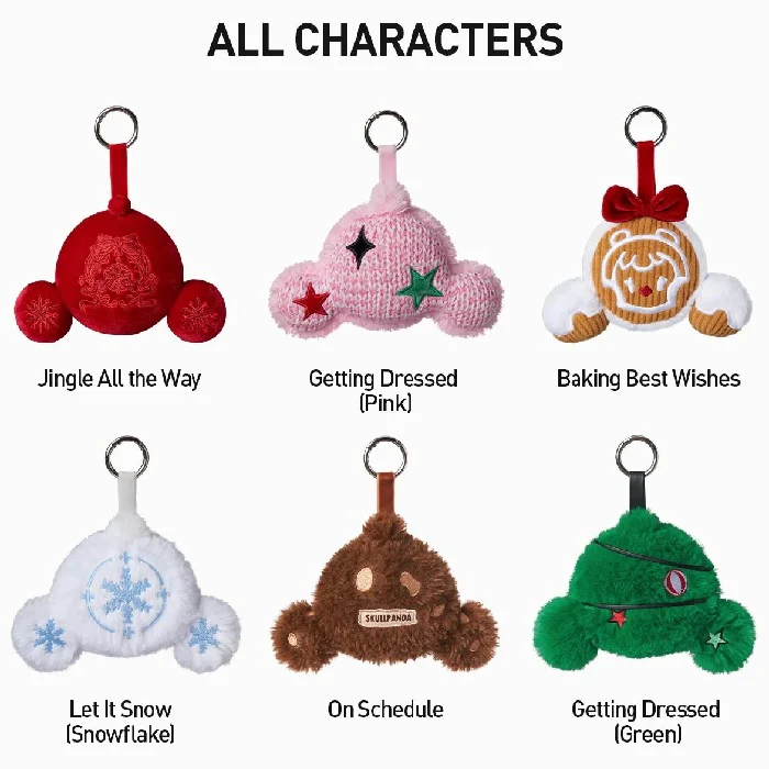 POP MART SKULLPANDA Tell Me What You Want Series Plush Pendant 1 Blind Box