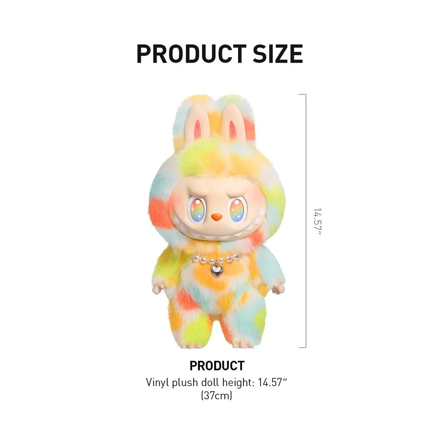 POP MART THE MONSTERS Labubu Big into Energy Series-ROCK THE UNIVERSE Vinyl Plush Doll