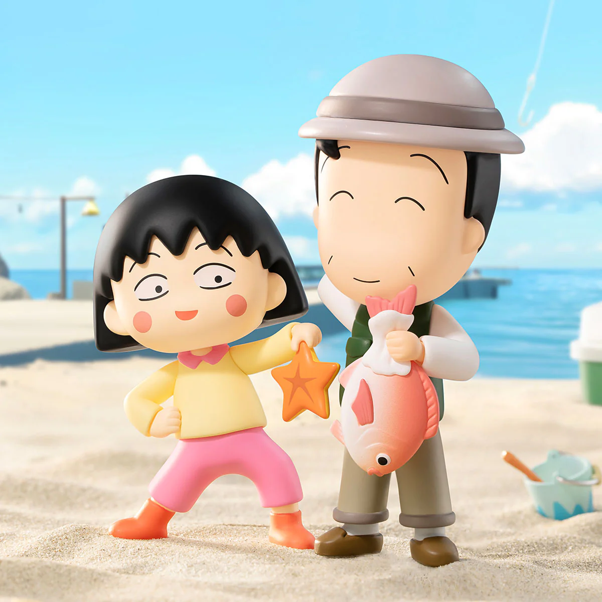 POP MART Chibi Maruko Chan's The Time With You Series Figures 1 Sealed Case