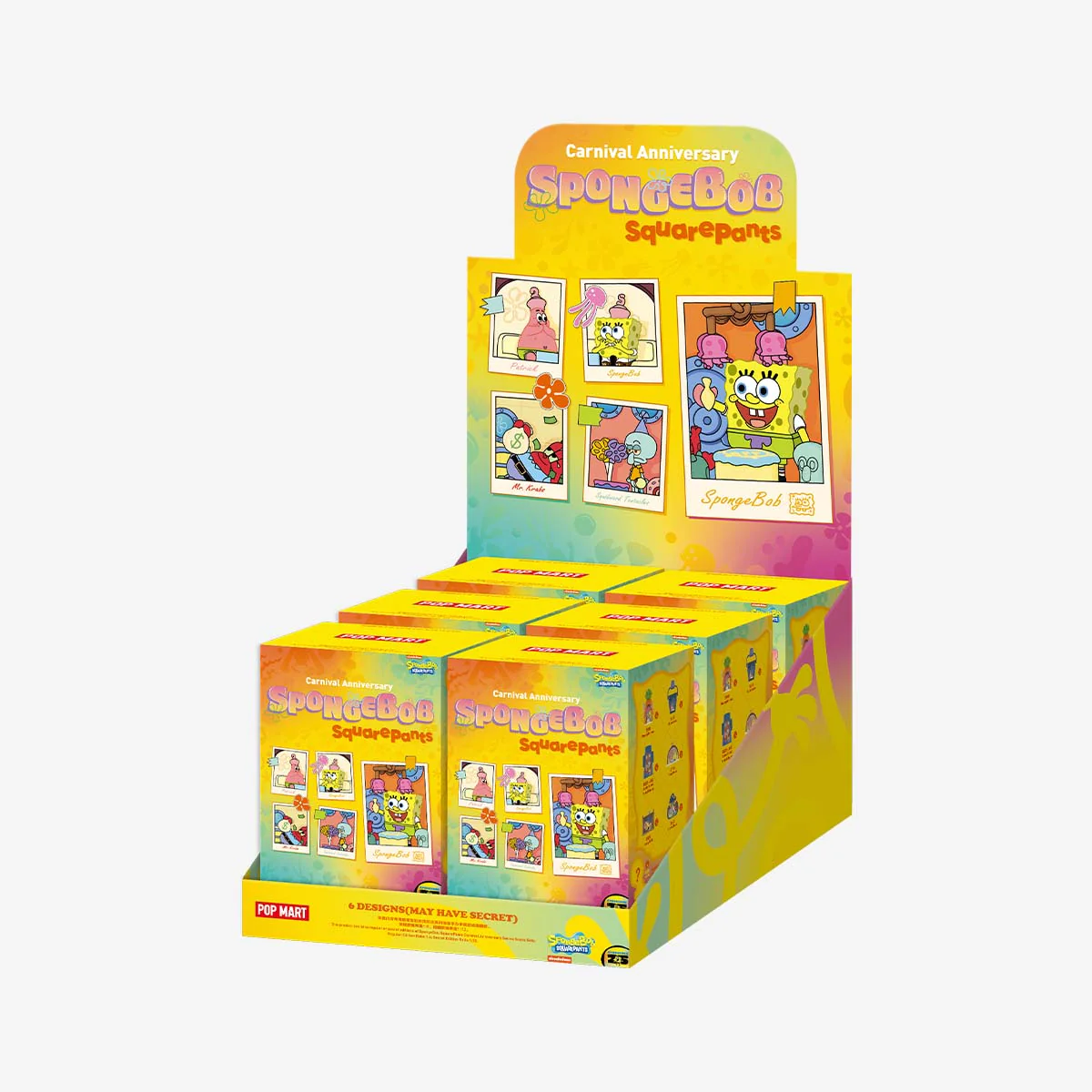 POP MART SpongeBob SquarePants Carnival Anniversary Series Scene Sets 1 Blind Box