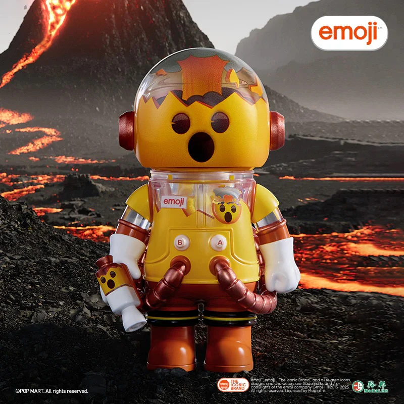 POP MART MEGA SPACE MOLLY 100% × emoji™ Series 1 Blind Box