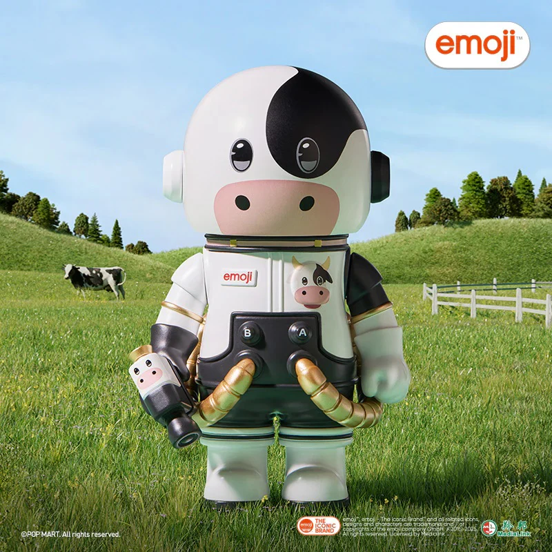 POP MART MEGA SPACE MOLLY 100% × emoji™ Series 1 Blind Box