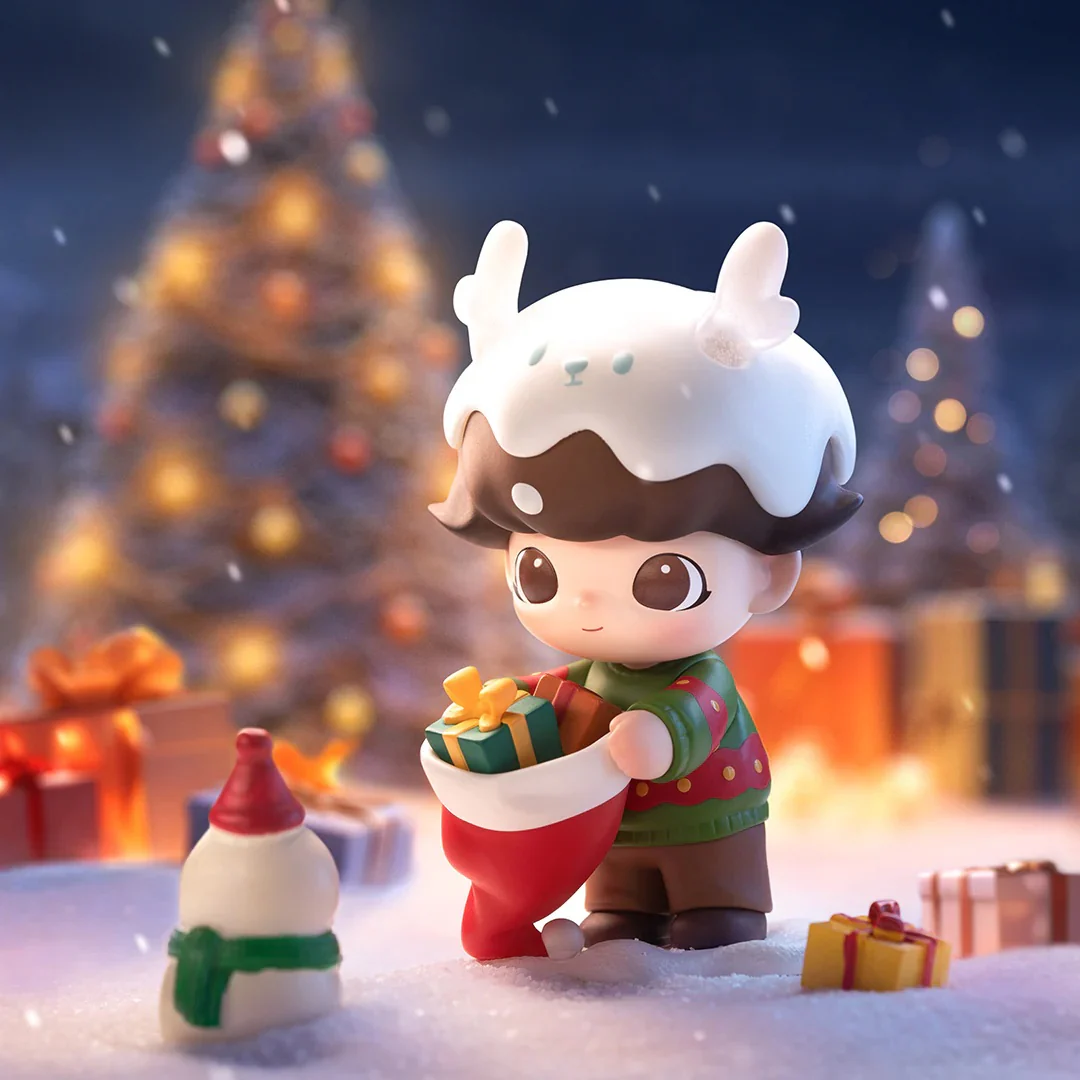 POP MART Dimoo Christmas Gift 100% Figurine