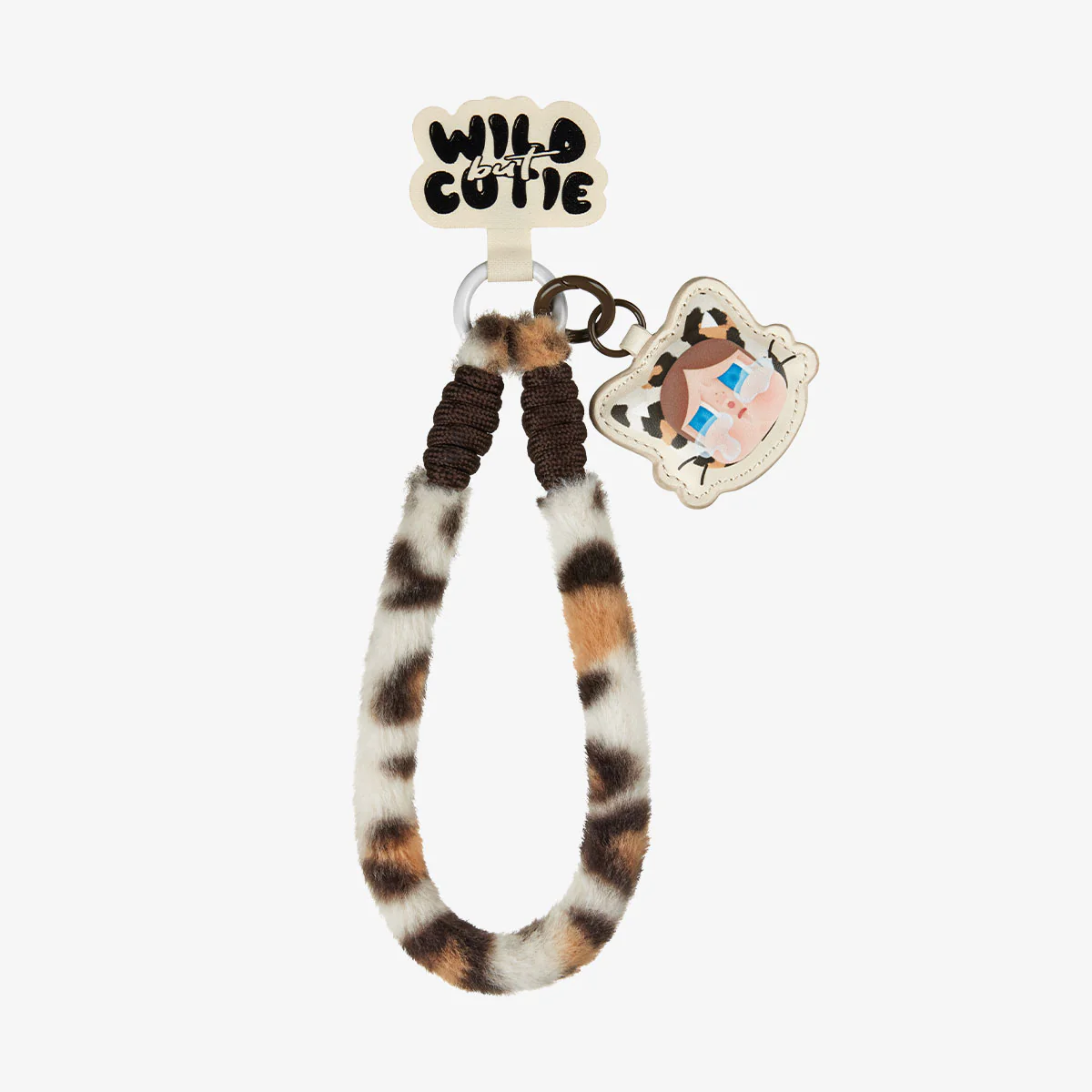 POP MART CRYBABY Wild but Cutie Series-Phone Charm 1 Sealed Case