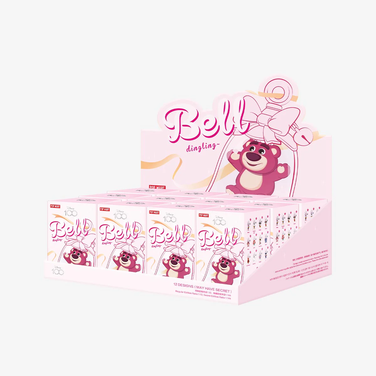 POP MART Disney 100th Anniversary Bell Series Figures 1 Blind Box
