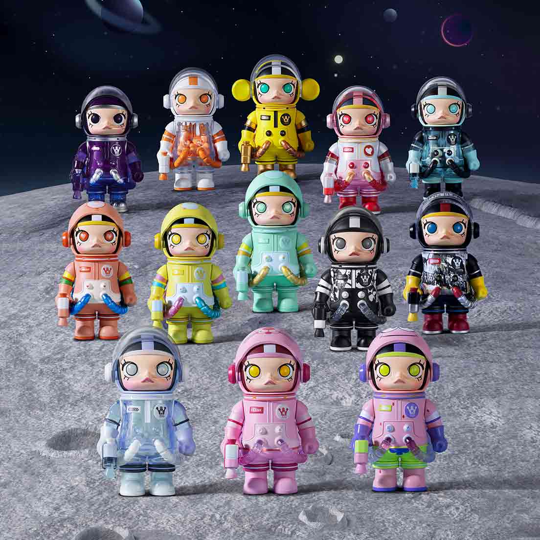 POP MART MEGA SPACE MOLLY 100% Series 2-B 1 Blind Box
