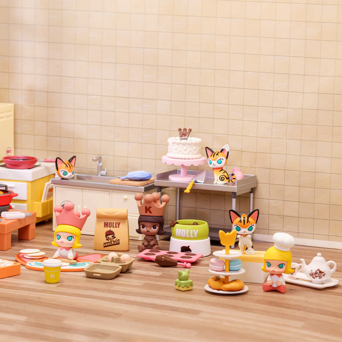 POP MART MOLLY Cooking Series Prop 1 Blind Box