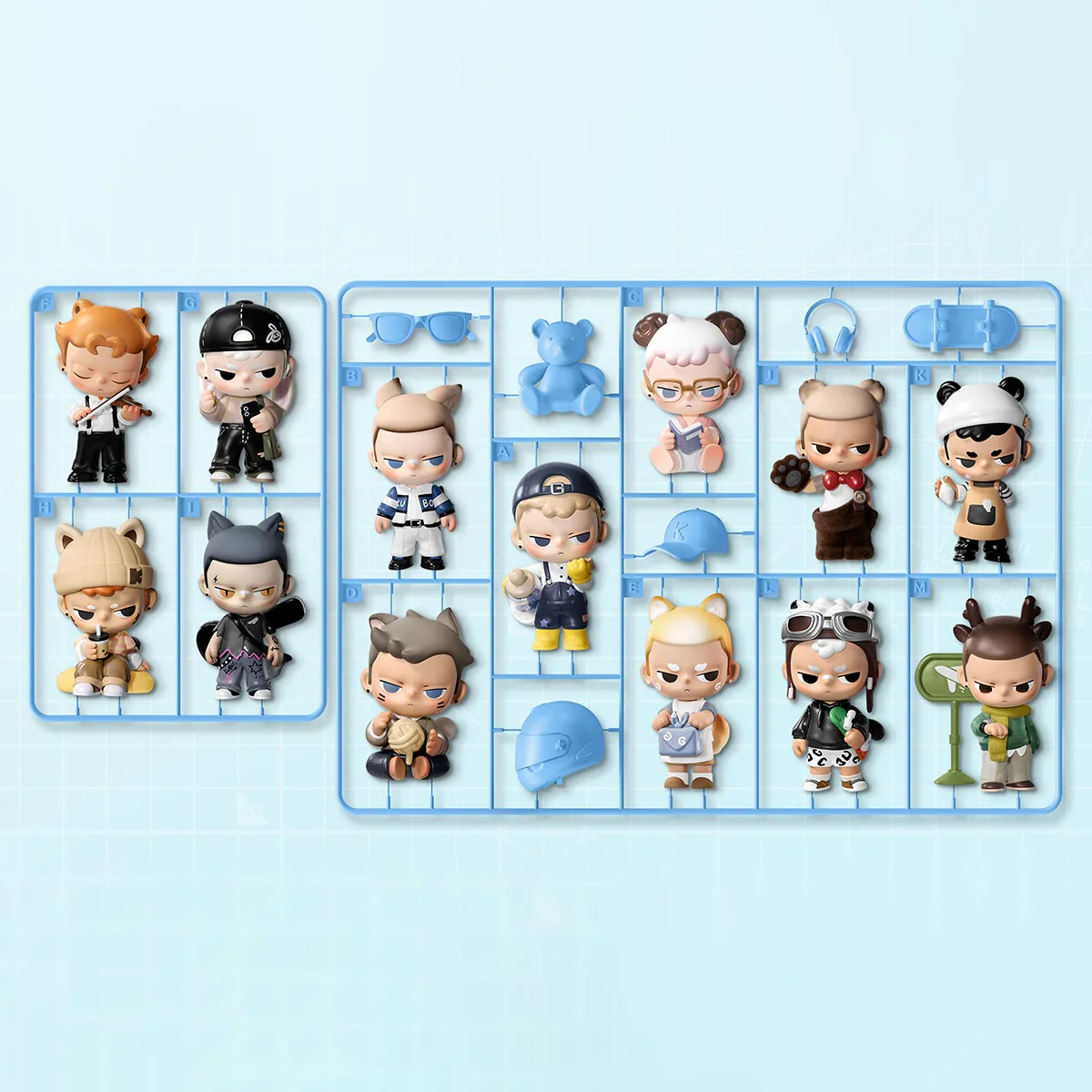 POP MART KUBO 24/7 YOU Series Figures 1 Blind Box