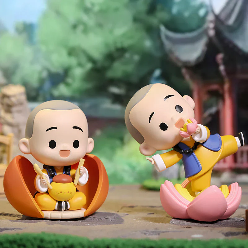 POP MART The Little Monk Yichan Chinese Delicacy Series 1 Blind Box