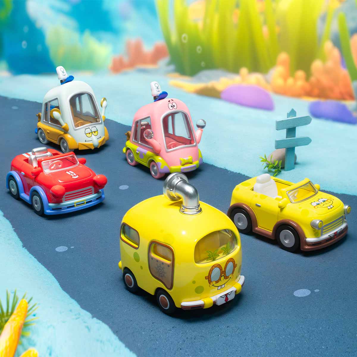 POP MART SpongeBob Sightseeing Car Series Vehicles 1 Blind Box