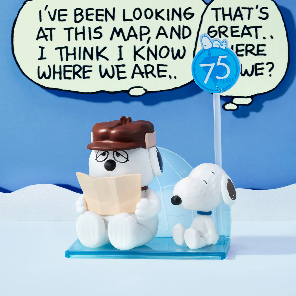 POP MART Peanuts 75th Anniversary Snoopy Comic Life Series Figures 1 Blind Box