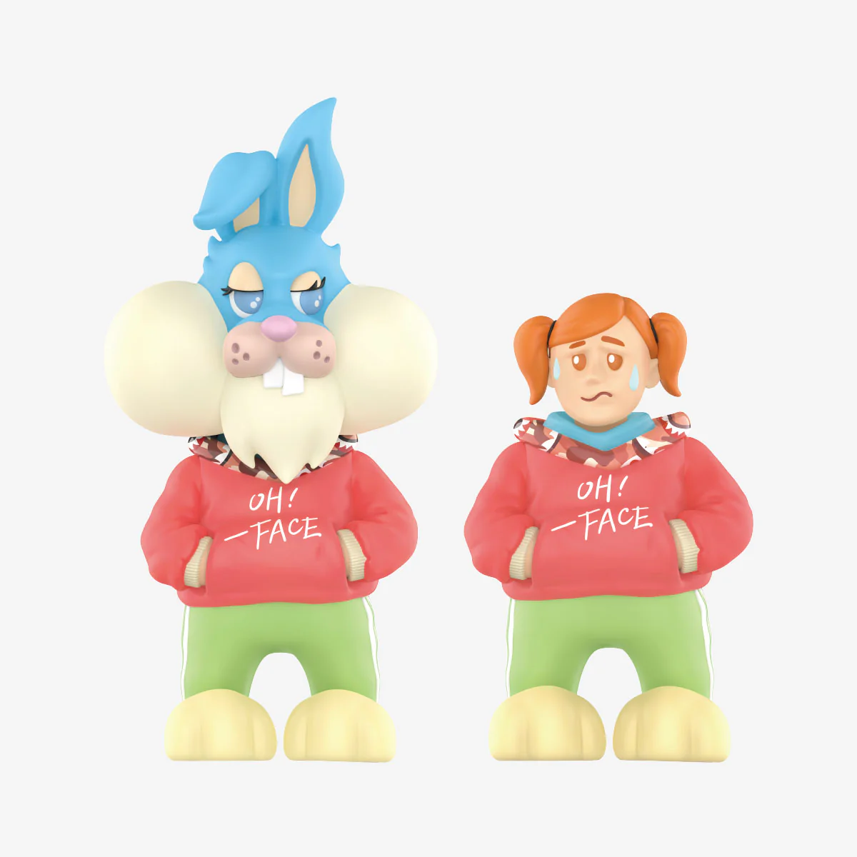 POP MART COOLRAINLABO Oh Face Series 1 Blind Box