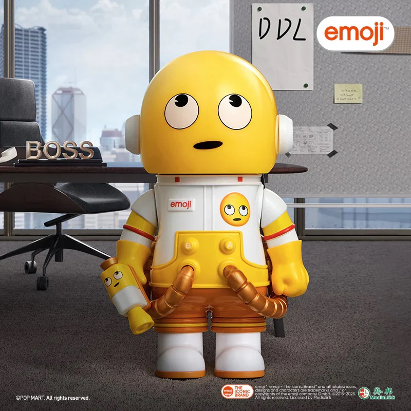 POP MART MEGA SPACE MOLLY 100% × emoji™ Series 1 Blind Box