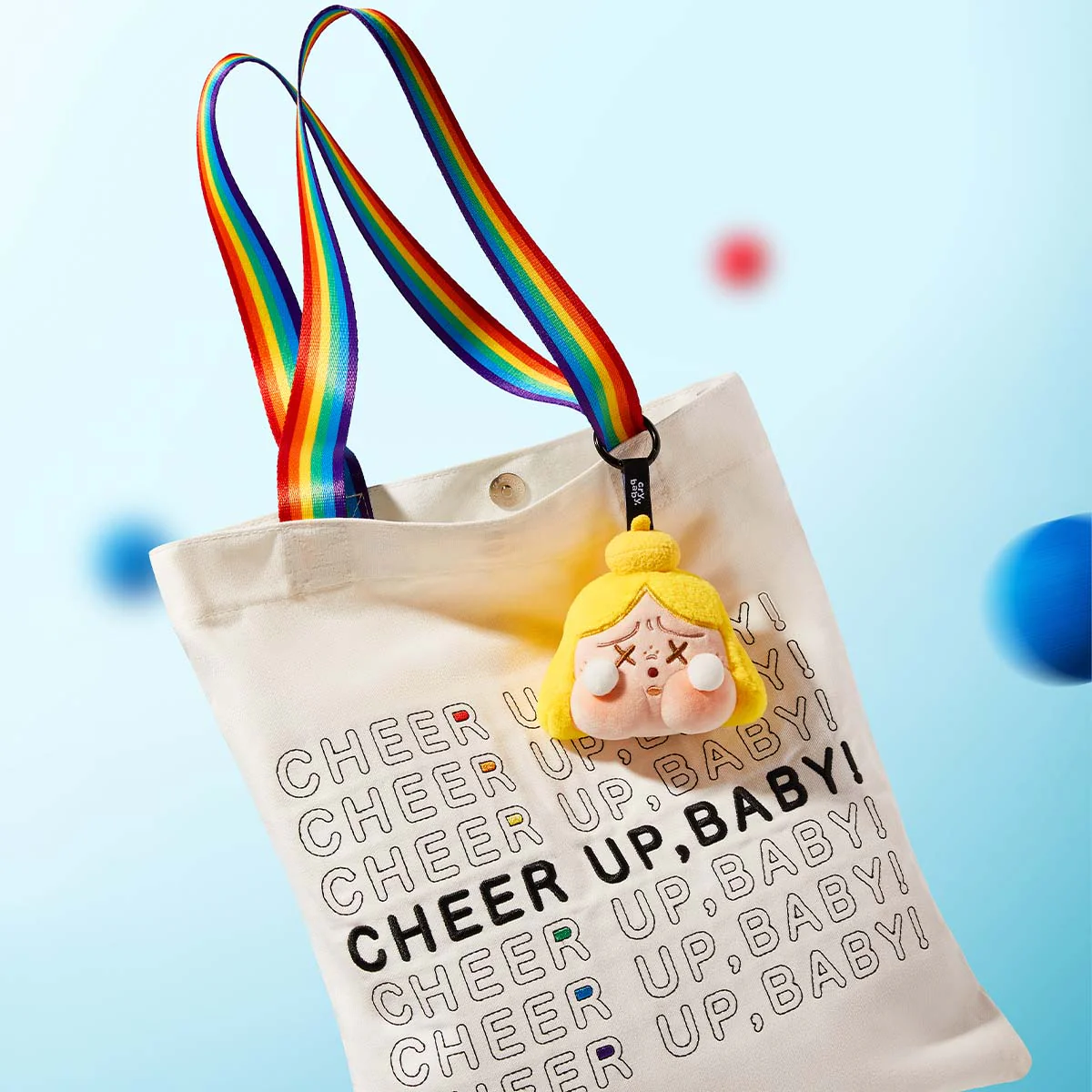 POP MART CRYBABY CHEER UP, BABY! SERIES-Plush Pendant 1 Blind Box