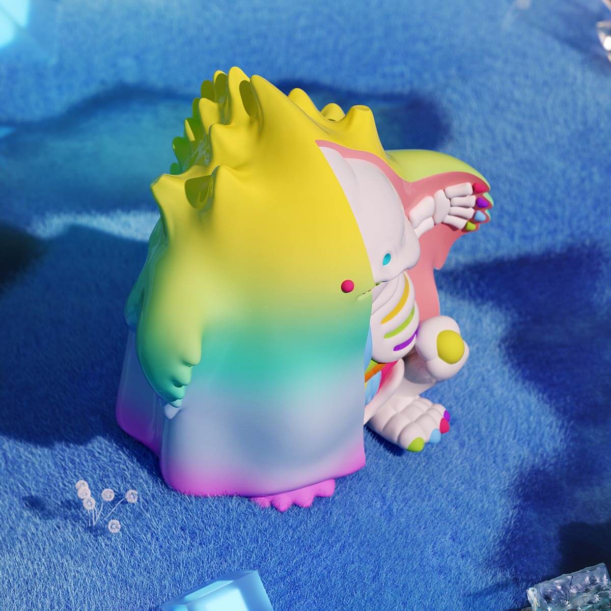 POP MART MEGA COLLECTION YUKI Rainbow 400%