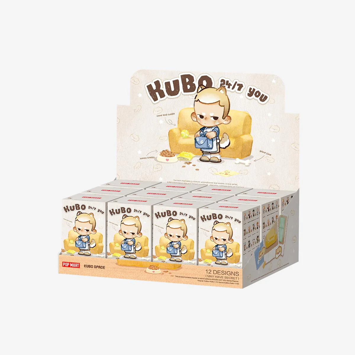 POP MART KUBO 24/7 YOU Series Figures 1 Blind Box