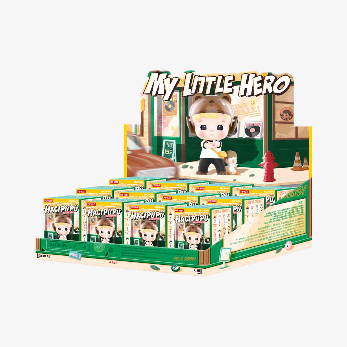 POP MART HACIPUPU My Little Hero Series Figures 1 Blind Box