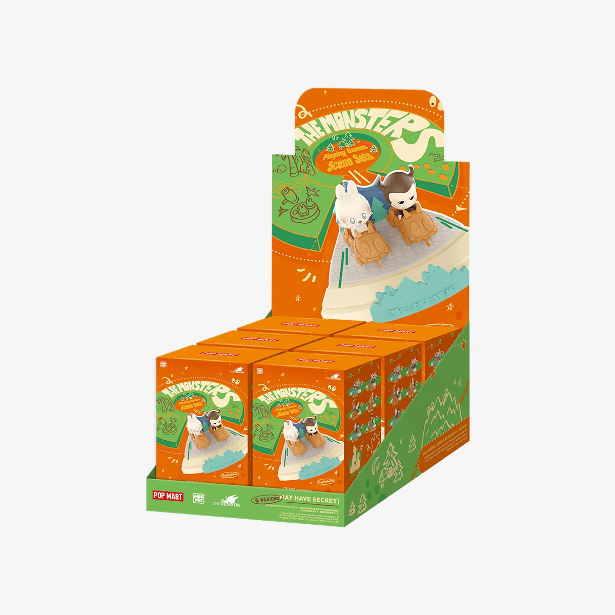 POP MART THE MONSTERS Playing Games Series Scene Sets 1 Blind Box