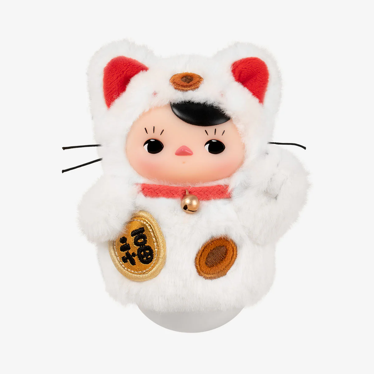 POP MART PUCKY Roly-Poly Kitty Series-Vinyl Plush 1 Blind Box