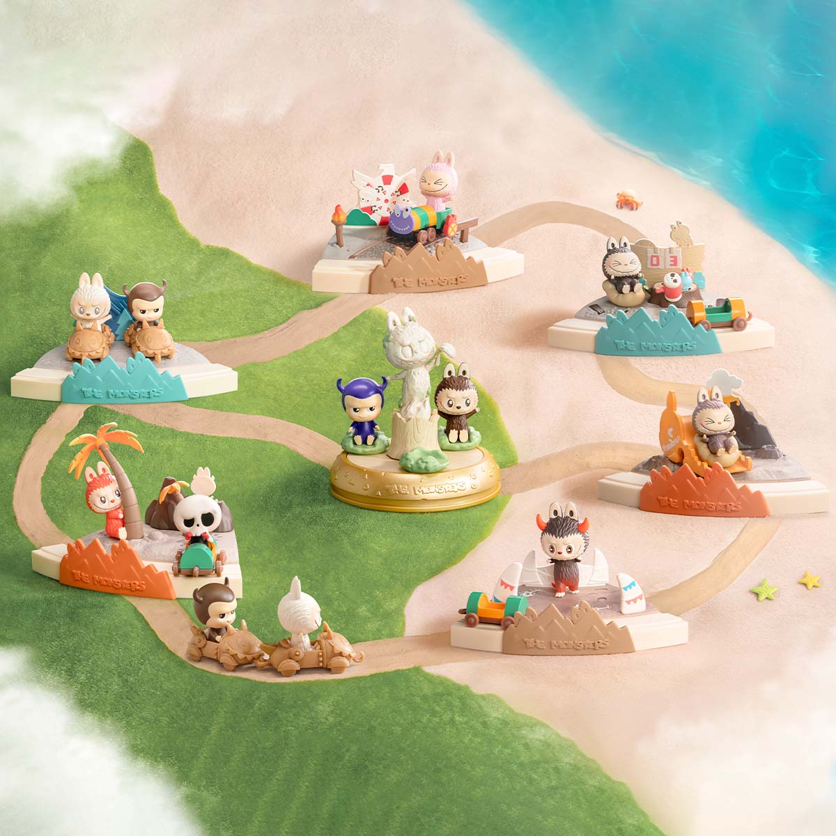 POP MART THE MONSTERS Playing Games Series Scene Sets 1 Blind Box