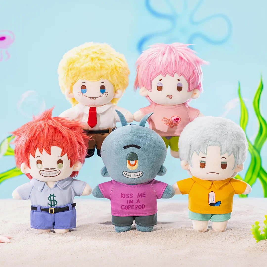 POP MART Spongebob Squarepants Cotton Doll Pendant 1 Blind Box