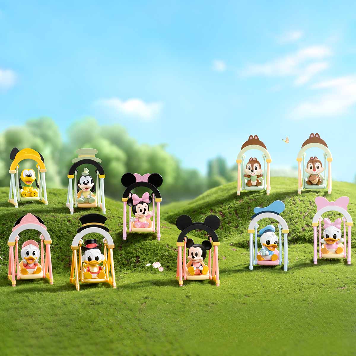 POP MART Disney Swing Series Figures 1 Blind Box