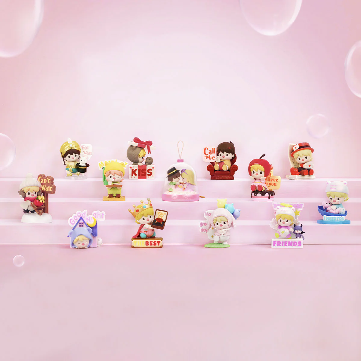 POP MART Sweet Bean The Language of Love Series Figures 1 Blind Box
