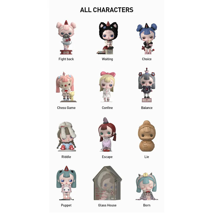 POP MART TINYTINY-PROLOGUE SERIES FIGURES 1 Blind Box
