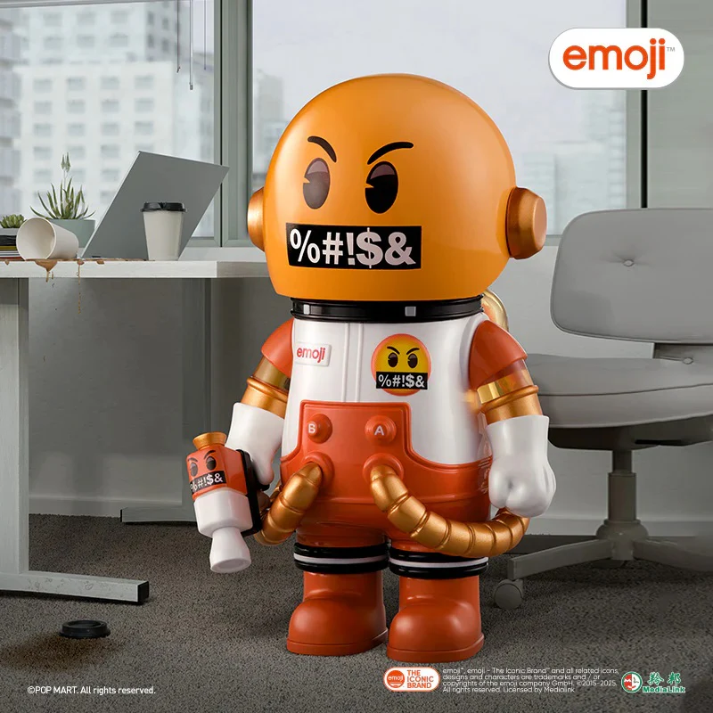 POP MART MEGA SPACE MOLLY 100% × emoji™ Series 1 Blind Box