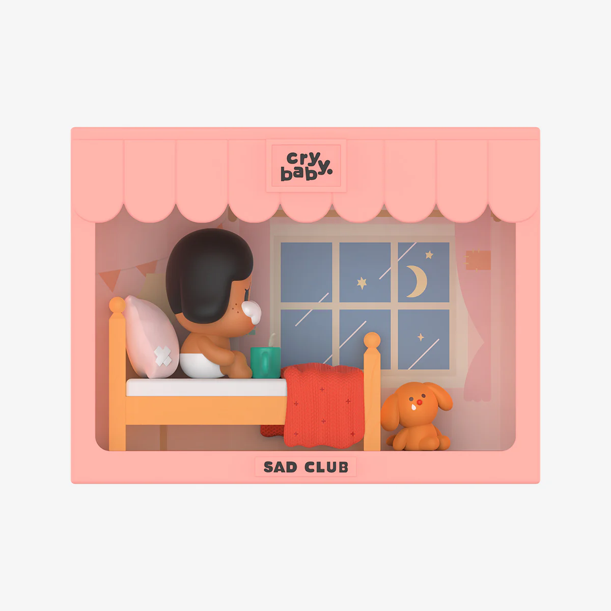 POP MART CRYBABY Sad Club Series Scene Sets 1 Blind Box
