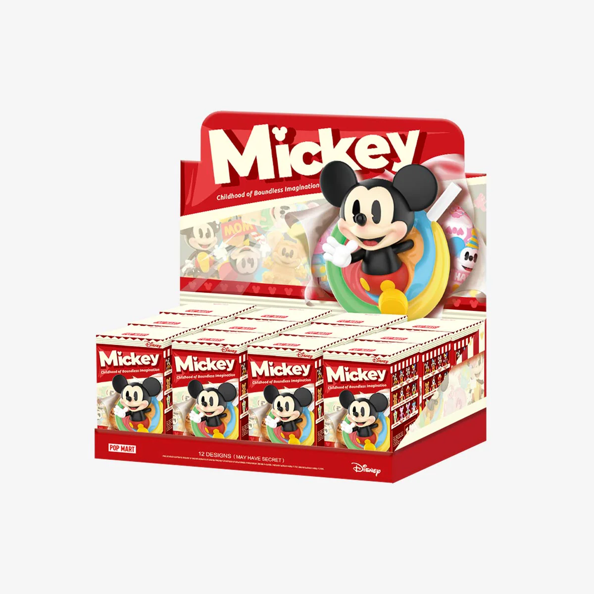 POP MART Disney Mickey Childhood of Boundless Imagination Series Figures 1 Blind Box
