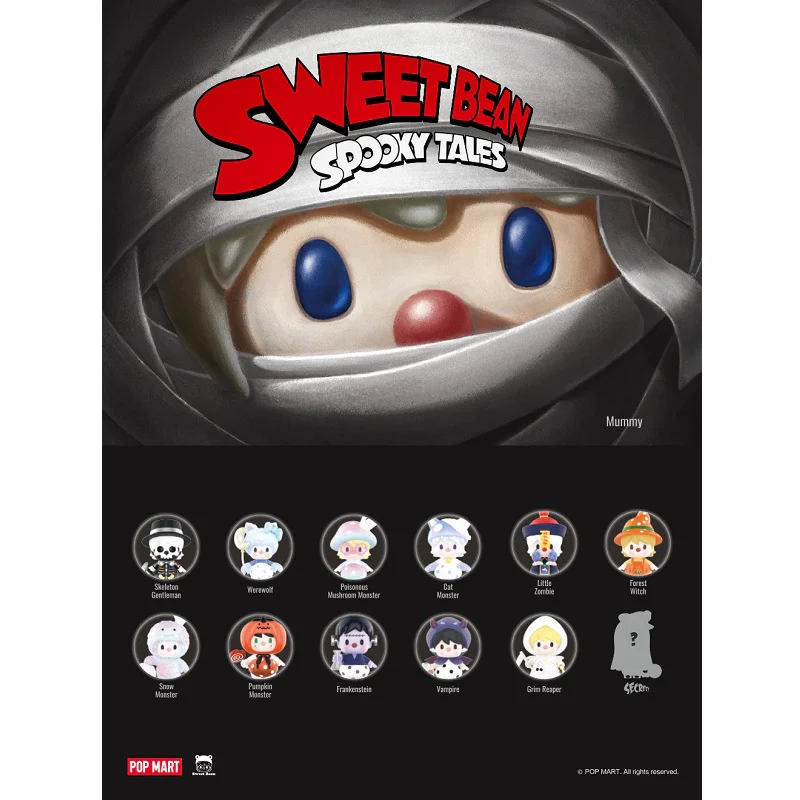 POP MART Sweet Bean Spooky Tales Series 1 Blind Box