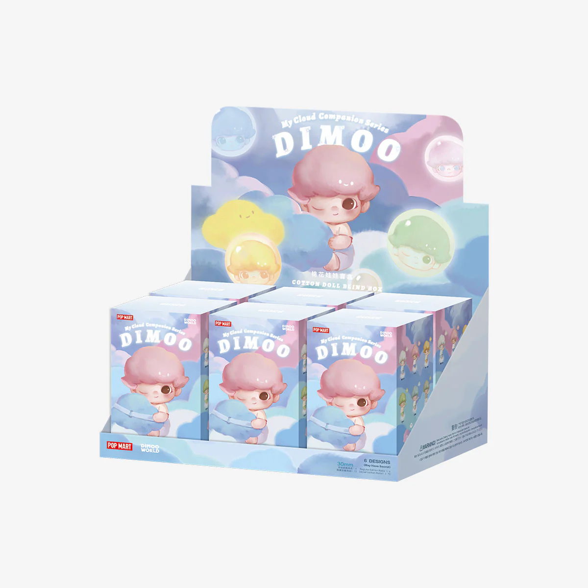 POP MART DIMOO My Cloud Companion Series-Cotton Doll 1 Blind Box