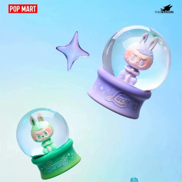 POP MART THE MONSTERS Labubu Big Into Energy Series Crystal Ball 1 Sealed Case