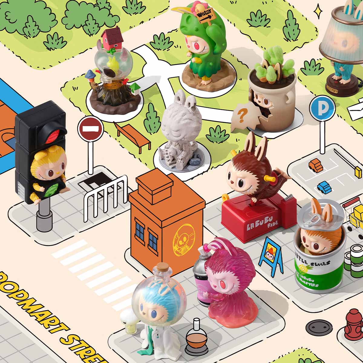 POP MART THE MONSTERS Almost Hidden Series Figures 1 Blind Box