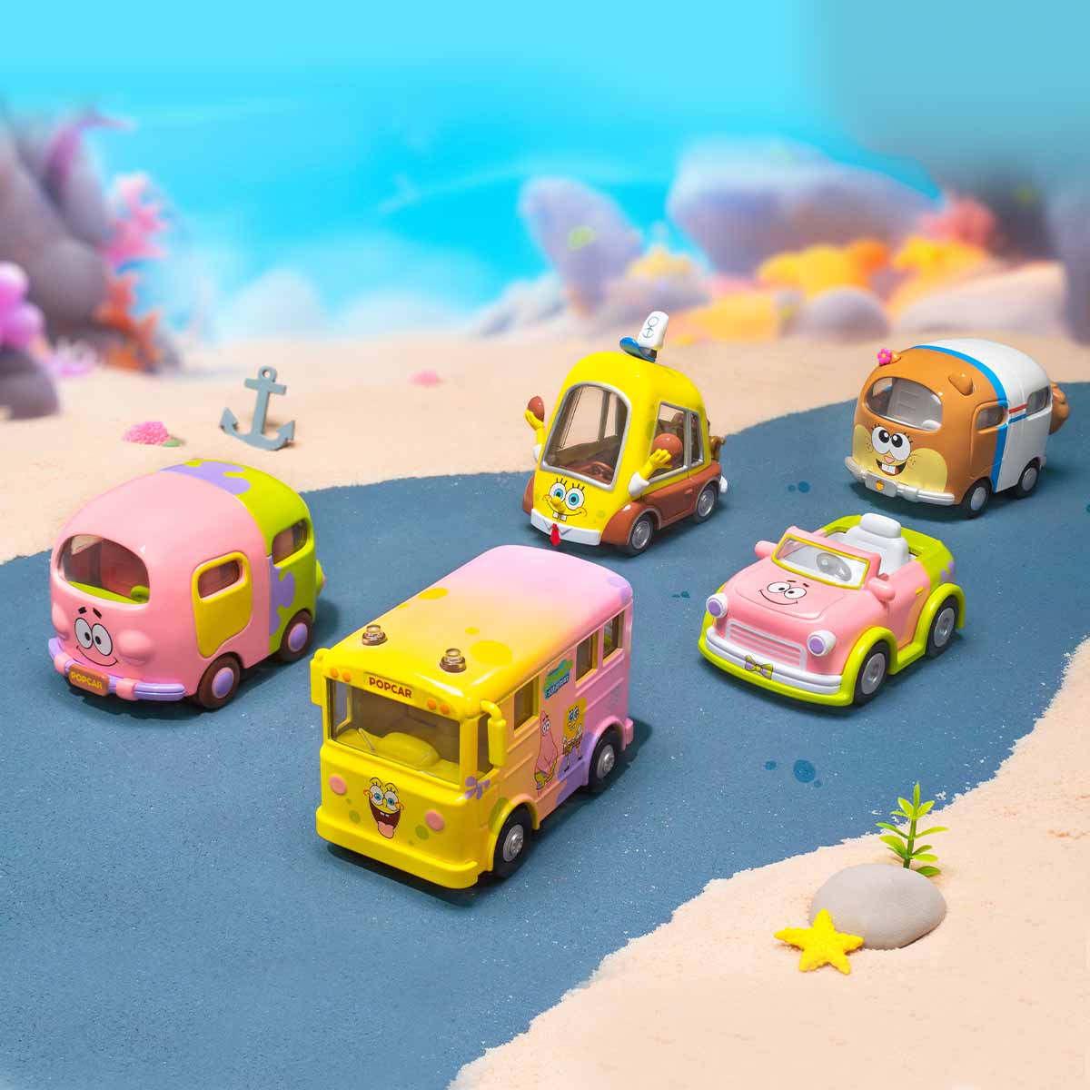 POP MART SpongeBob Sightseeing Car Series Vehicles 1 Blind Box