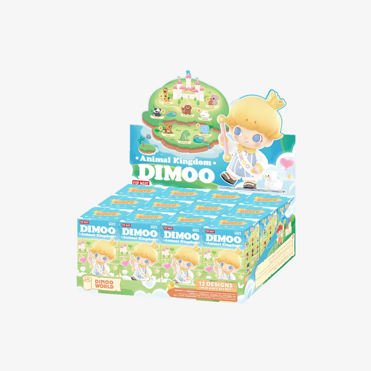 POP MART DIMOO Animal Kingdom Series Figures 1 Blind Box